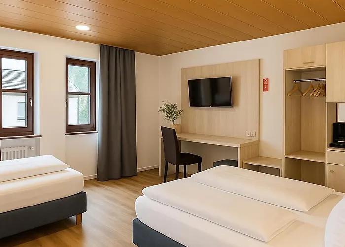 Messehotel Daucher A9 Autobahn 24h Self-check-in Nuremberg
