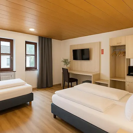 Messehotel Daucher A9 Autobahn 24h Self-check-in Nürnberg