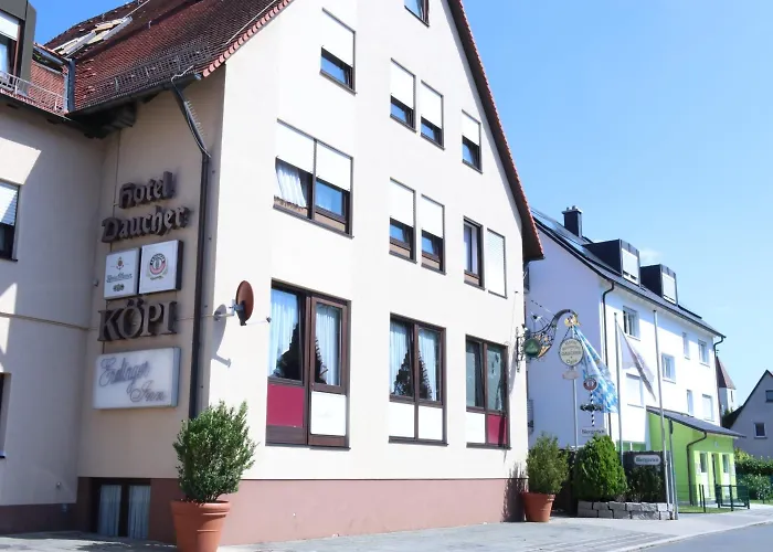 Messehotel Daucher A9 Autobahn 24h Self-check-in Hotel Norimberga